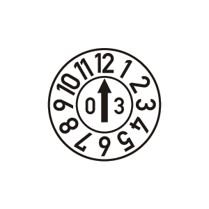 Datumovka - Měsíc + rok